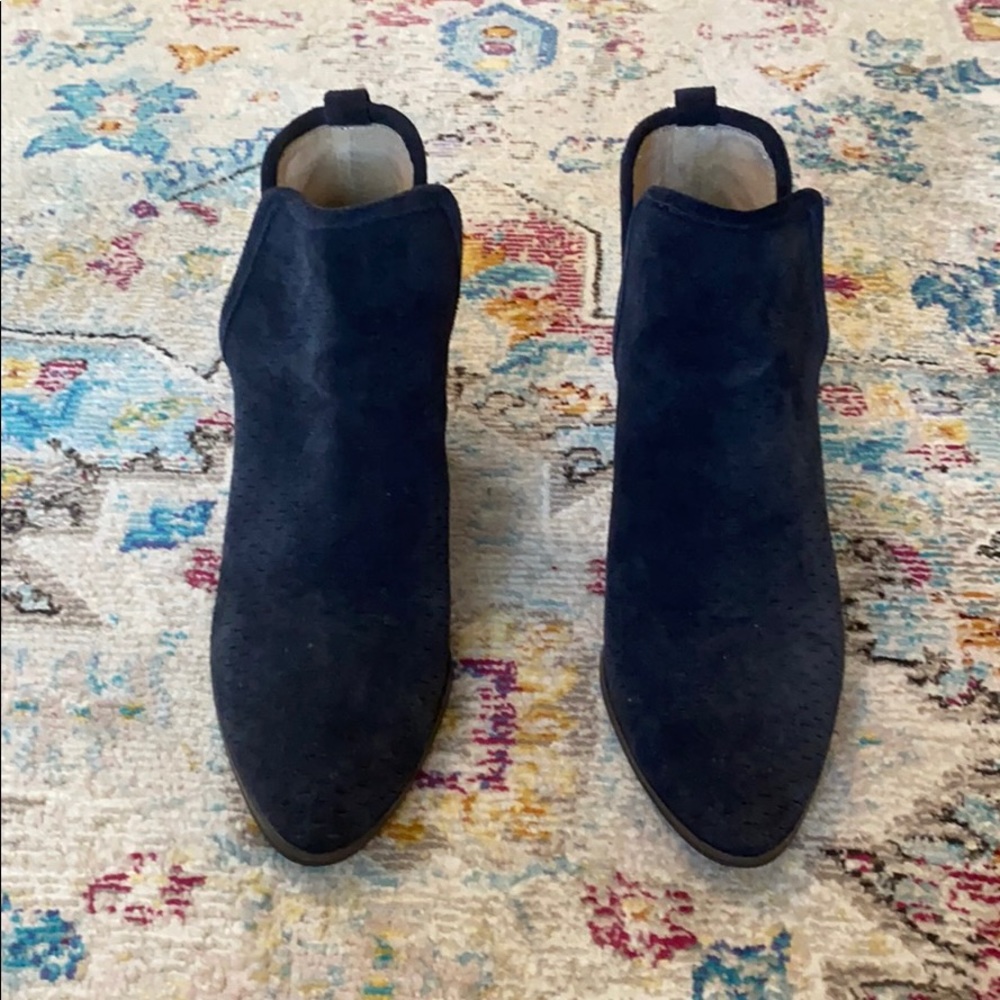 Lucky Brand Baley Suede Slip-On Booties